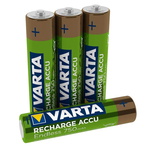 Аккумулятор VARTA RECHARGEABLE ACCU ENDLESS AAA 750 mAh BLI 4 NI-MH